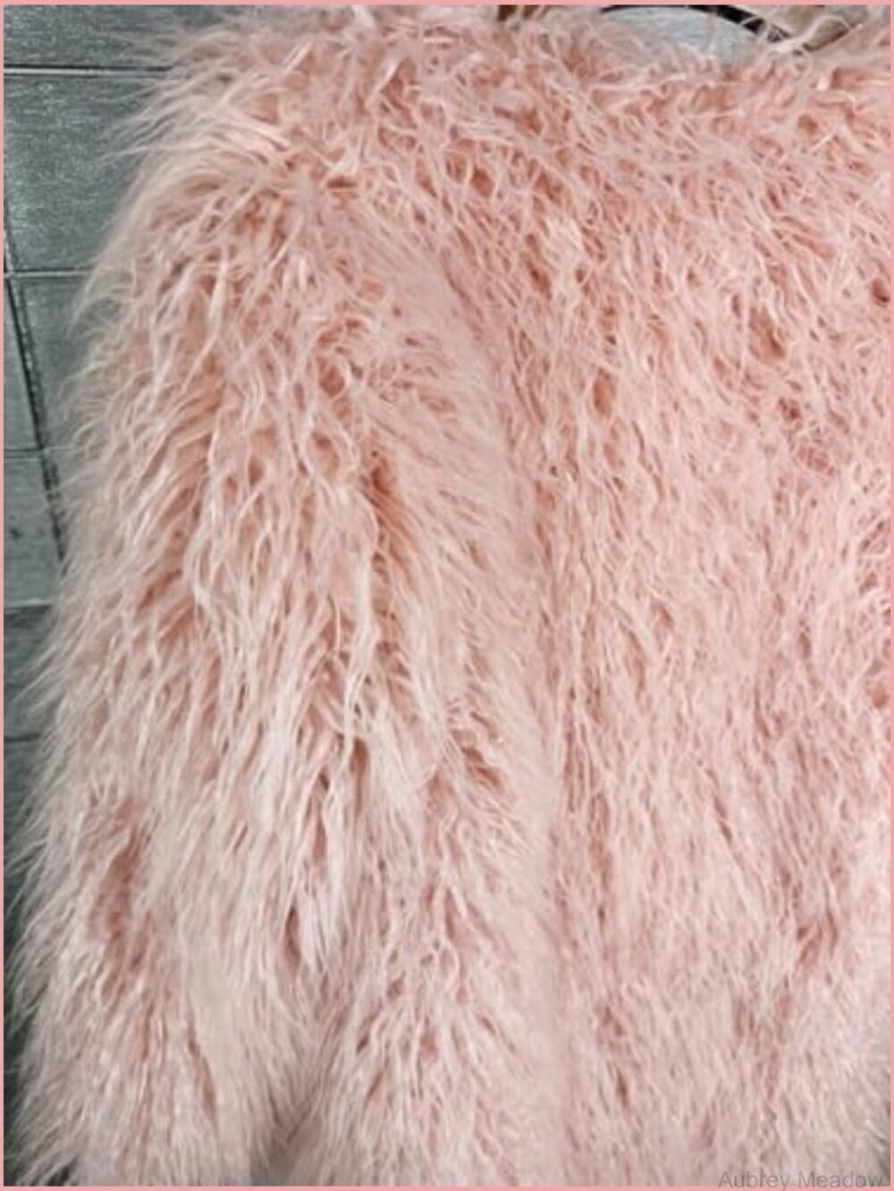 Shaggy Faux Fur Maxi Overcoat, Fluffy Long Cardigan Jacket - Picture 7 of 7